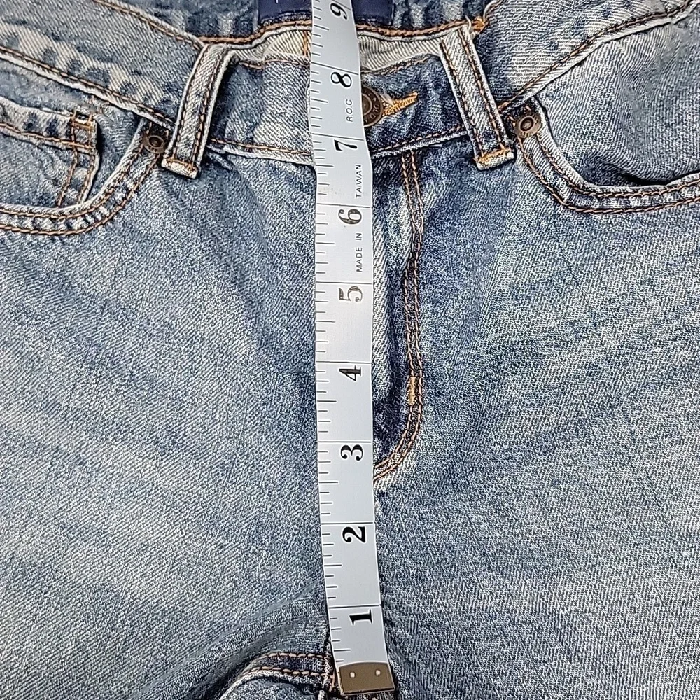 Old Navy, Size 12 Standard, Med Wash, Straight Leg Jeans, Excellent Used Cond.
